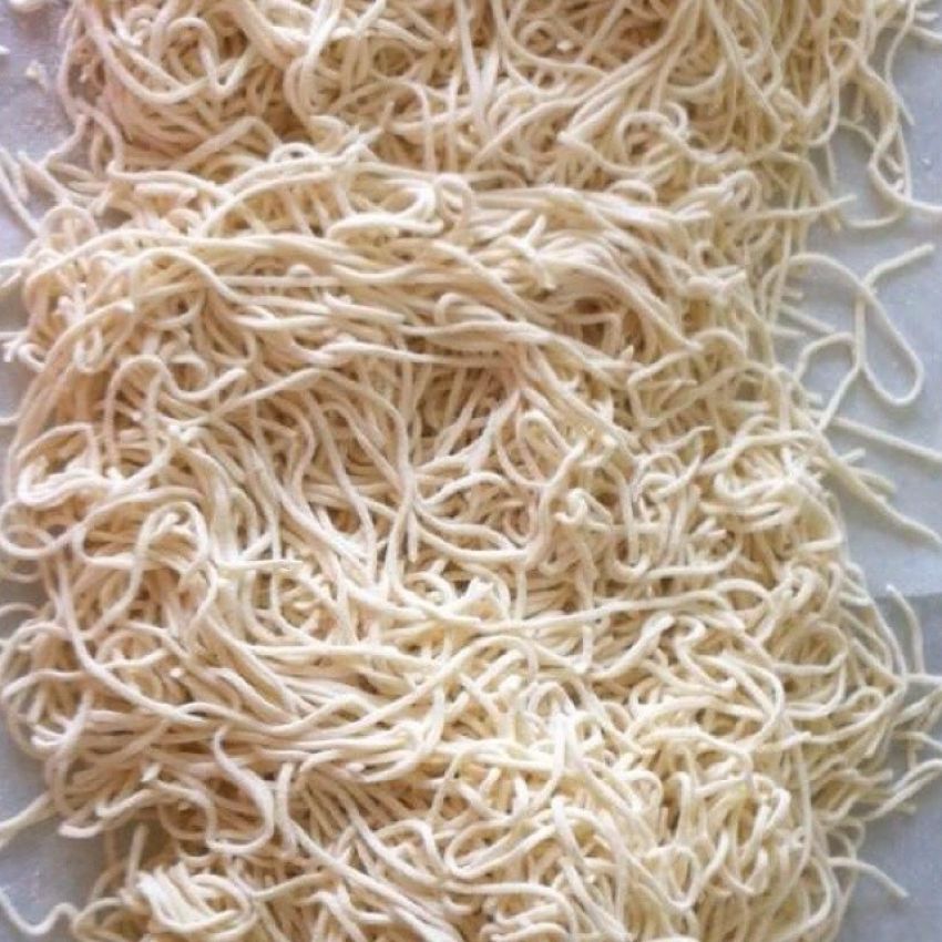 压面机制作的面条