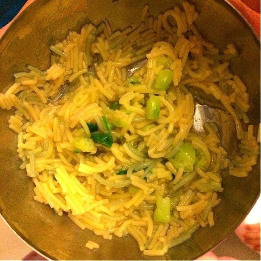 骨汤菜心宝宝面