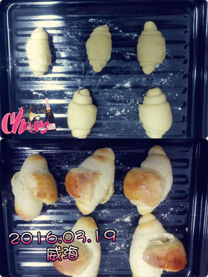 #美味奶油卷餐包#