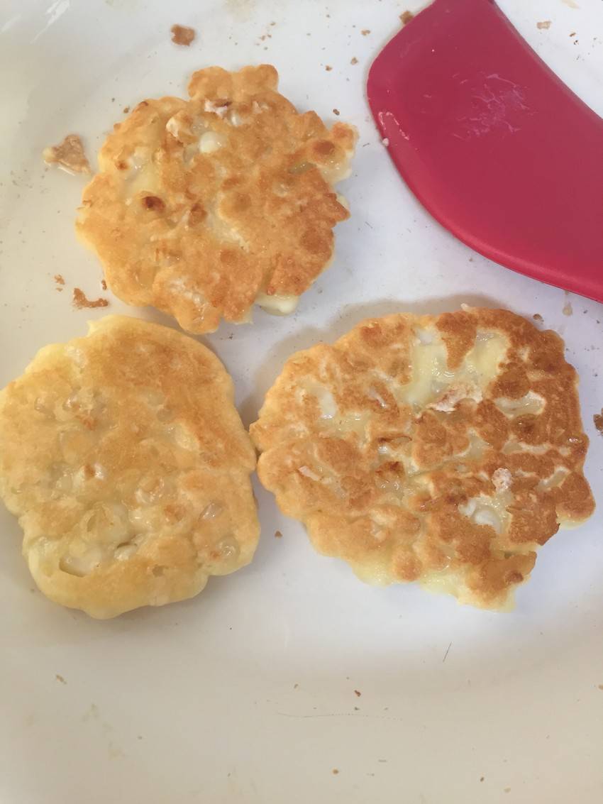 有玉米的玉米饼