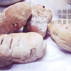 面包机版核桃麻薯软欧