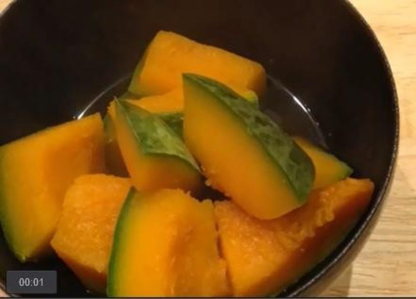 日式煮南瓜（便当菜）