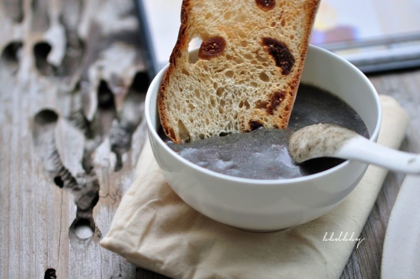 简单易做版の核桃黑芝麻糊