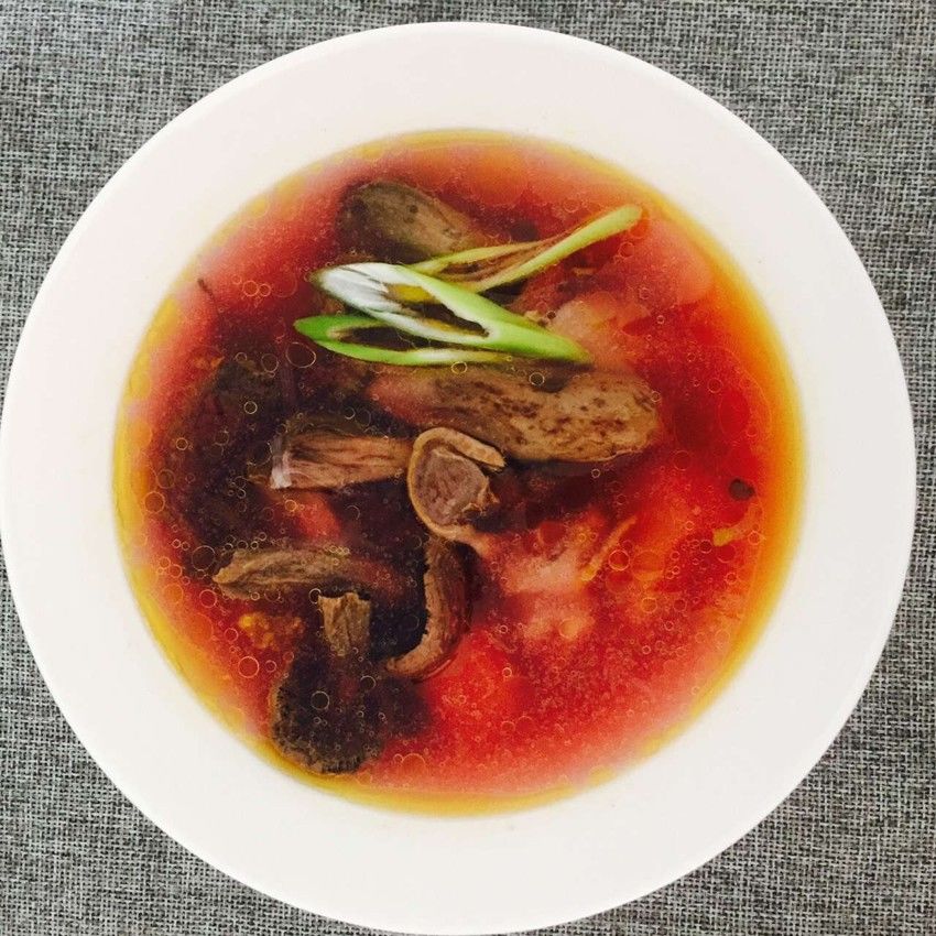 野生红菇土鸡汤