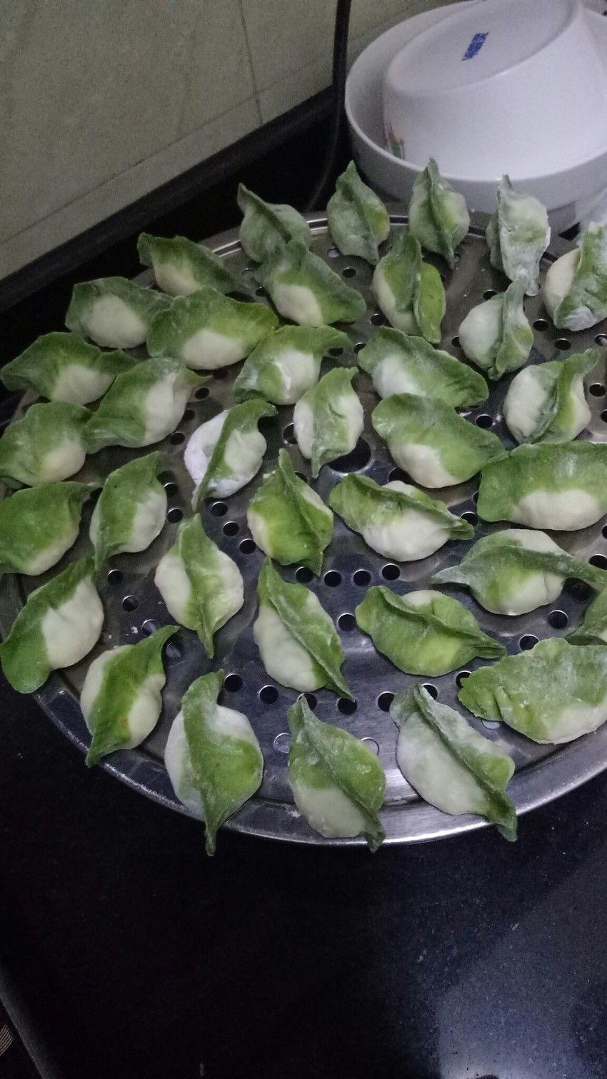 白菜饺子(素馅儿:萝卜玉米豆腐馅儿)