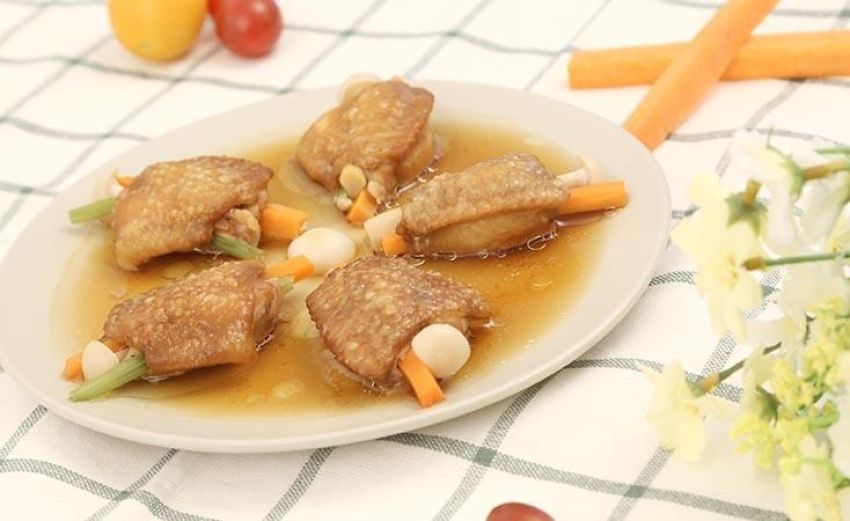 宝宝辅食微课堂 时蔬无骨鸡翅