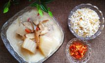来一碗功效强大的“神菌”汤~松茸萝卜汤·圆满素食的做法