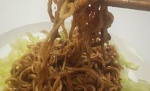 奶香国际热干面(5min料理)的做法