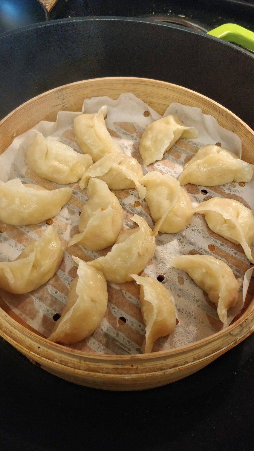 素馅蒸饺