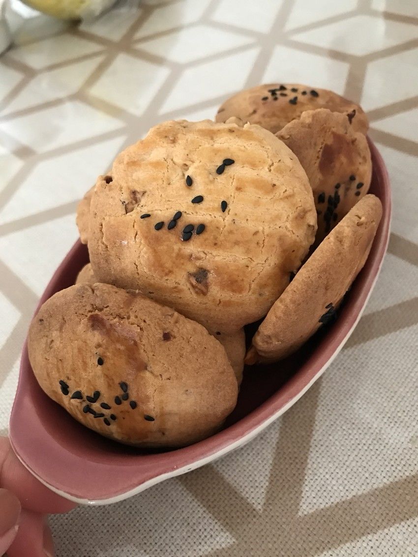 简单的制作桃酥(回味儿时的味道)