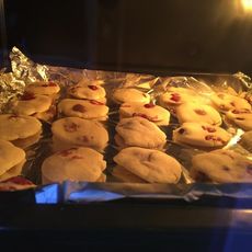无蛋奶无黄油版蔓越莓饼干