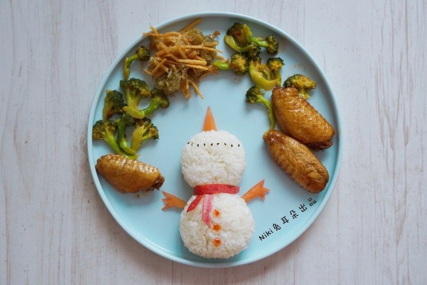 创意儿童餐之雪人⛄️