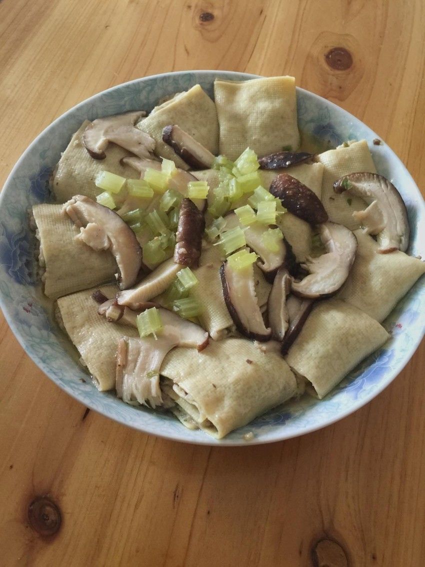 清蒸豆腐卷