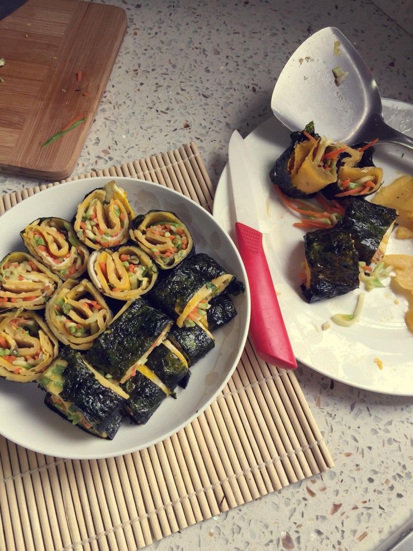 低卡版紫菜寿司