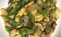 最爱鸡蛋之尖椒榨菜炒鸡蛋的做法