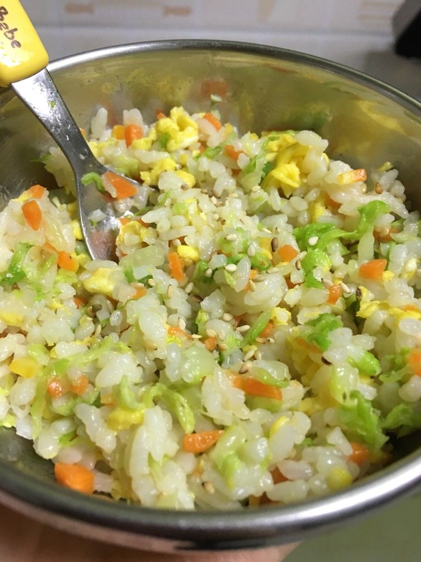 杂菜炒饭（对付不爱吃菜菜的娃）