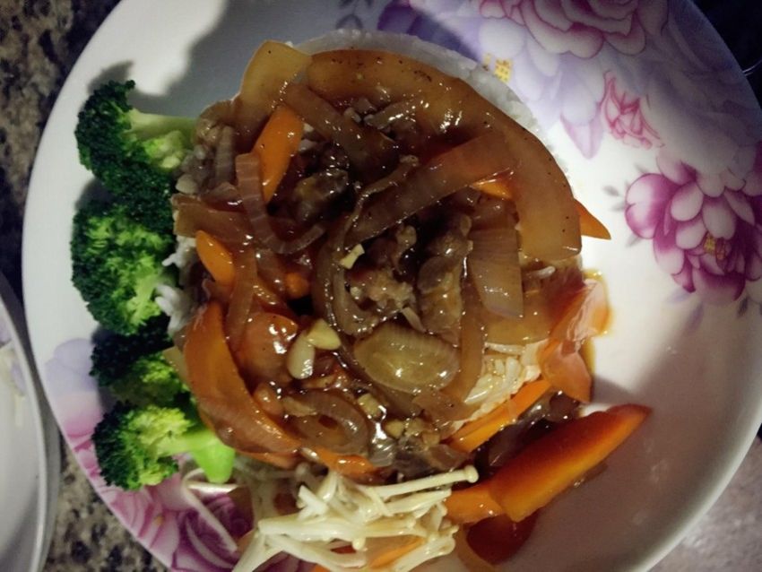 健康版本“吉野家”肥牛饭