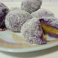 紫薯奶黄糯米糍