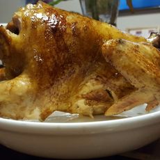 焦香脆皮烤鸡(免腌版)