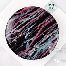 萌货蛋糕微课之神秘炫酷的《星空 · 豹纹淋面》，制作大公开！