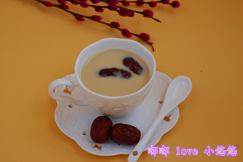 暖身又暖胃哒---生姜红枣奶茶