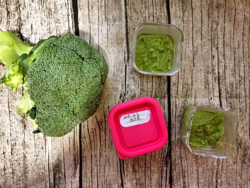 宝宝辅食之西兰花泥