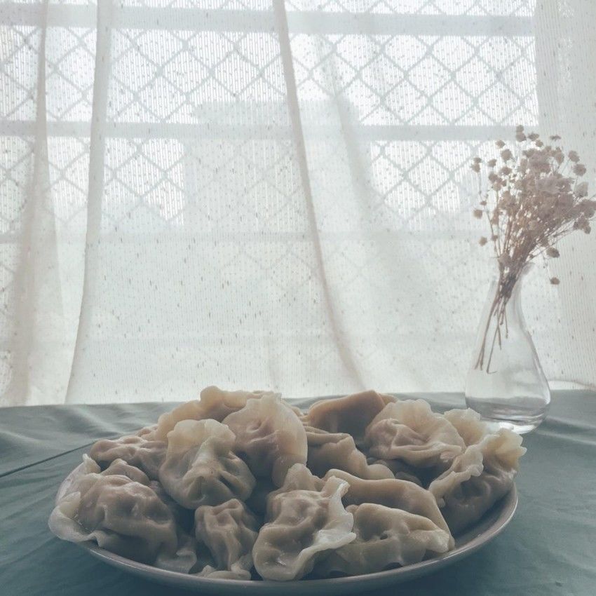 暗黑系料理之香菜水饺