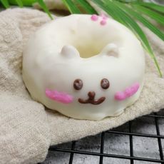 【暖暖焙家】蛋糕版甜甜圈，非油炸热量低，全蛋海绵蛋糕体