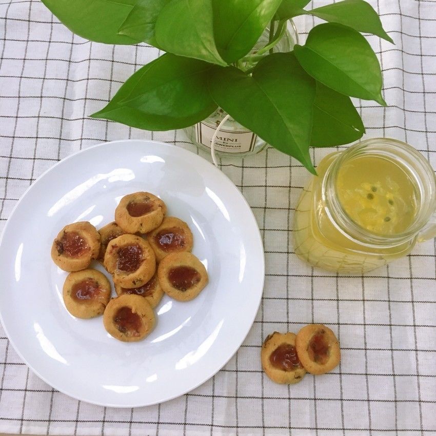 果酱蔓越莓饼干