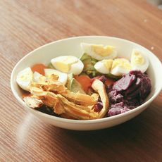 牛油果紫薯鸡蛋南瓜沙拉乱配～