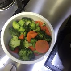 减肥午餐---虾仁西蓝花