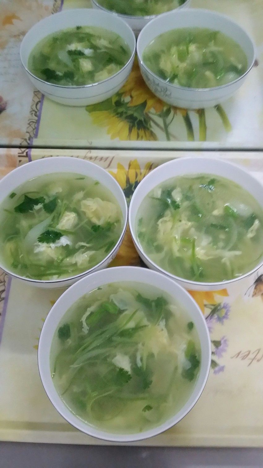 青萝卜丝鸡蛋汤