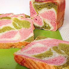 祥云纹奶香吐司（四股辫子）