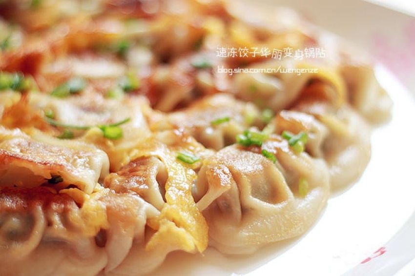 速冻水饺版.鸡蛋锅贴