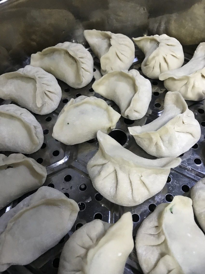 小白菜香菇虾皮素饺