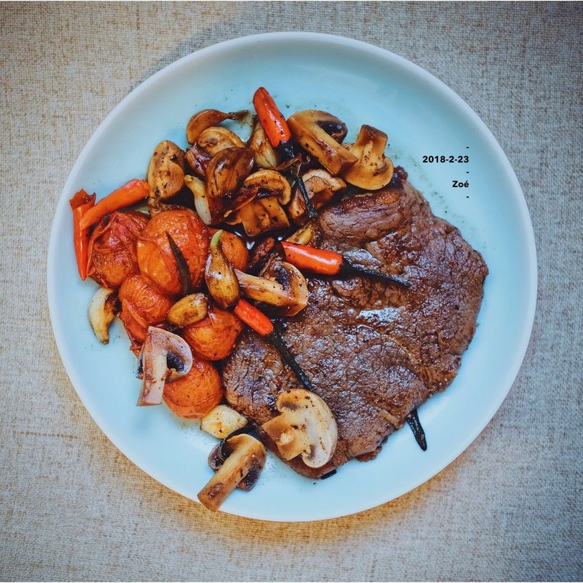 双孢菇煎牛排🥩