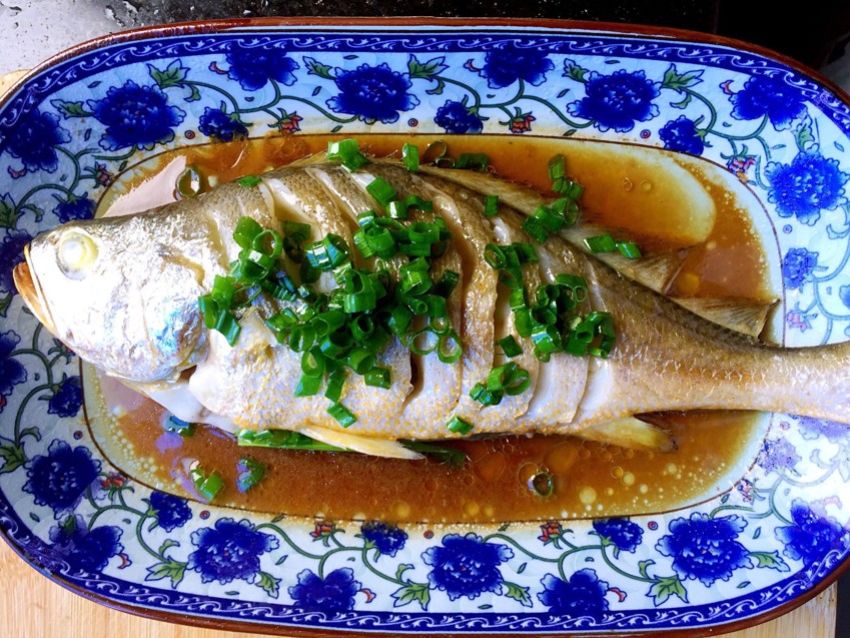 葱油黄鱼