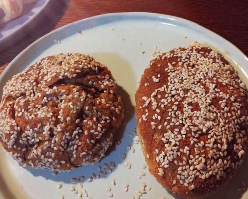 香喷喷懒人麻酱烧饼