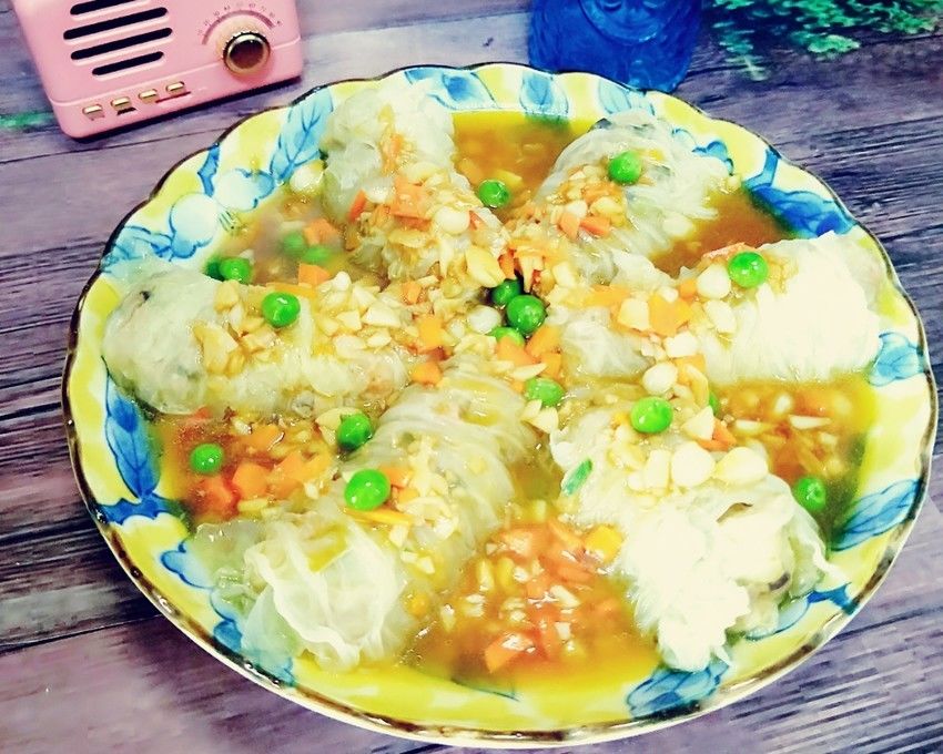 翡翠白菜卷（西屋蒸烤箱)
