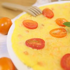 宝宝辅食食谱  三文鱼意面披萨