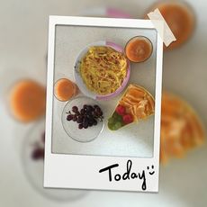 元气早餐土豆丝鸡蛋饼