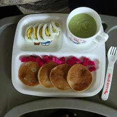 香蕉松饼(宝宝辅食无糖无油版)