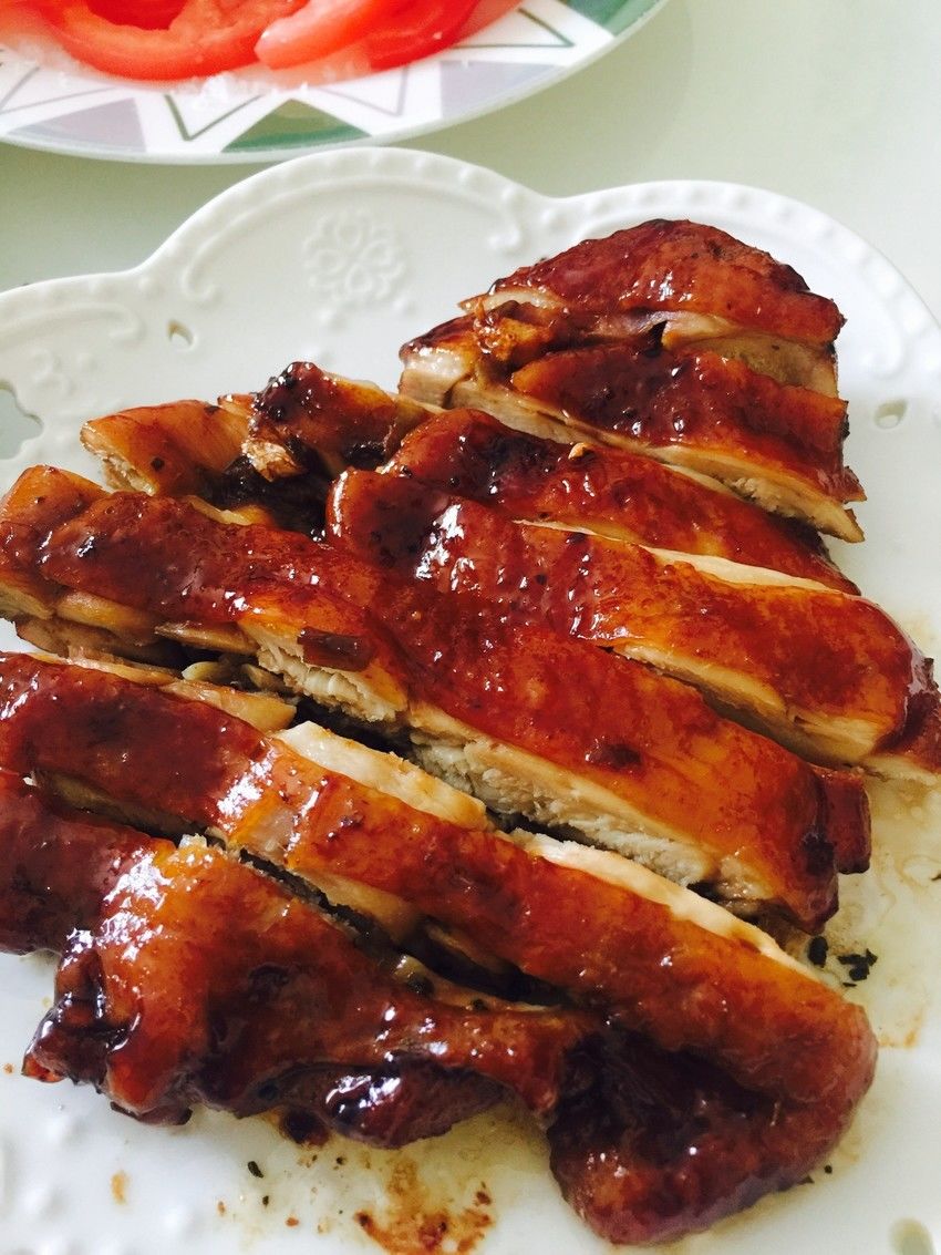 微波炉蜜汁鸡腿