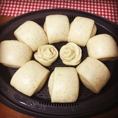 奶香红枣馒头