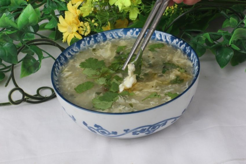 虾皮紫菜蛋花汤