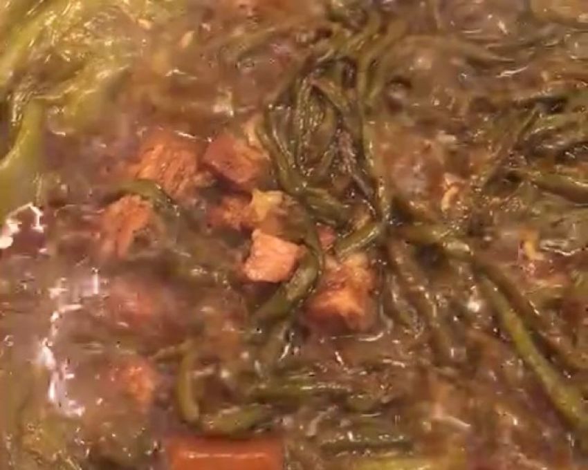 豇豆咸菜 江豆咸菜 姜豆咸菜