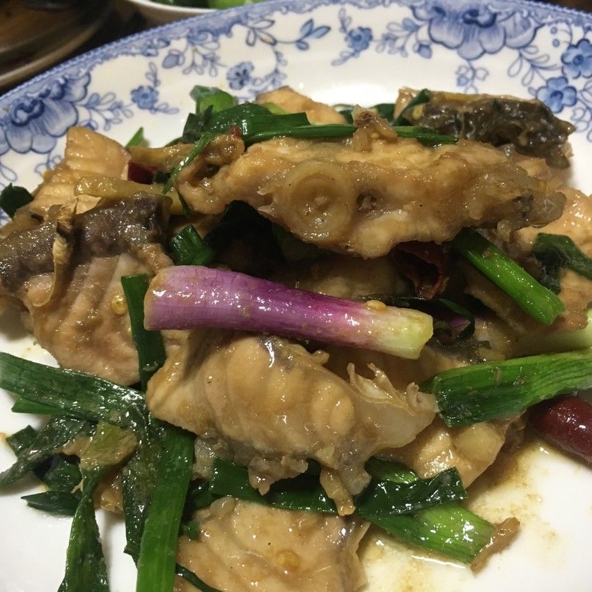 !爱做不做!姜葱炒脆鲩鱼片好好吃