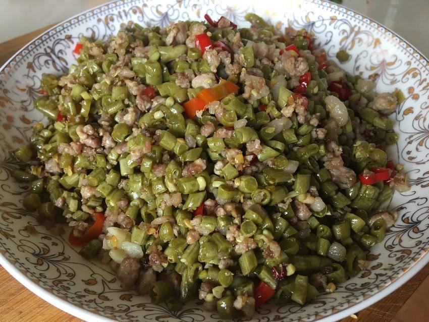 烂肉泡豇豆