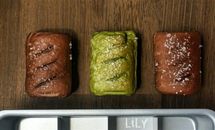 比吉斯面包（抹茶可可两种口味）的做法