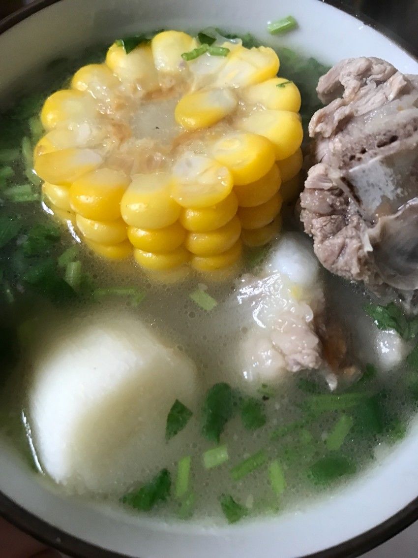 排骨山药玉米汤